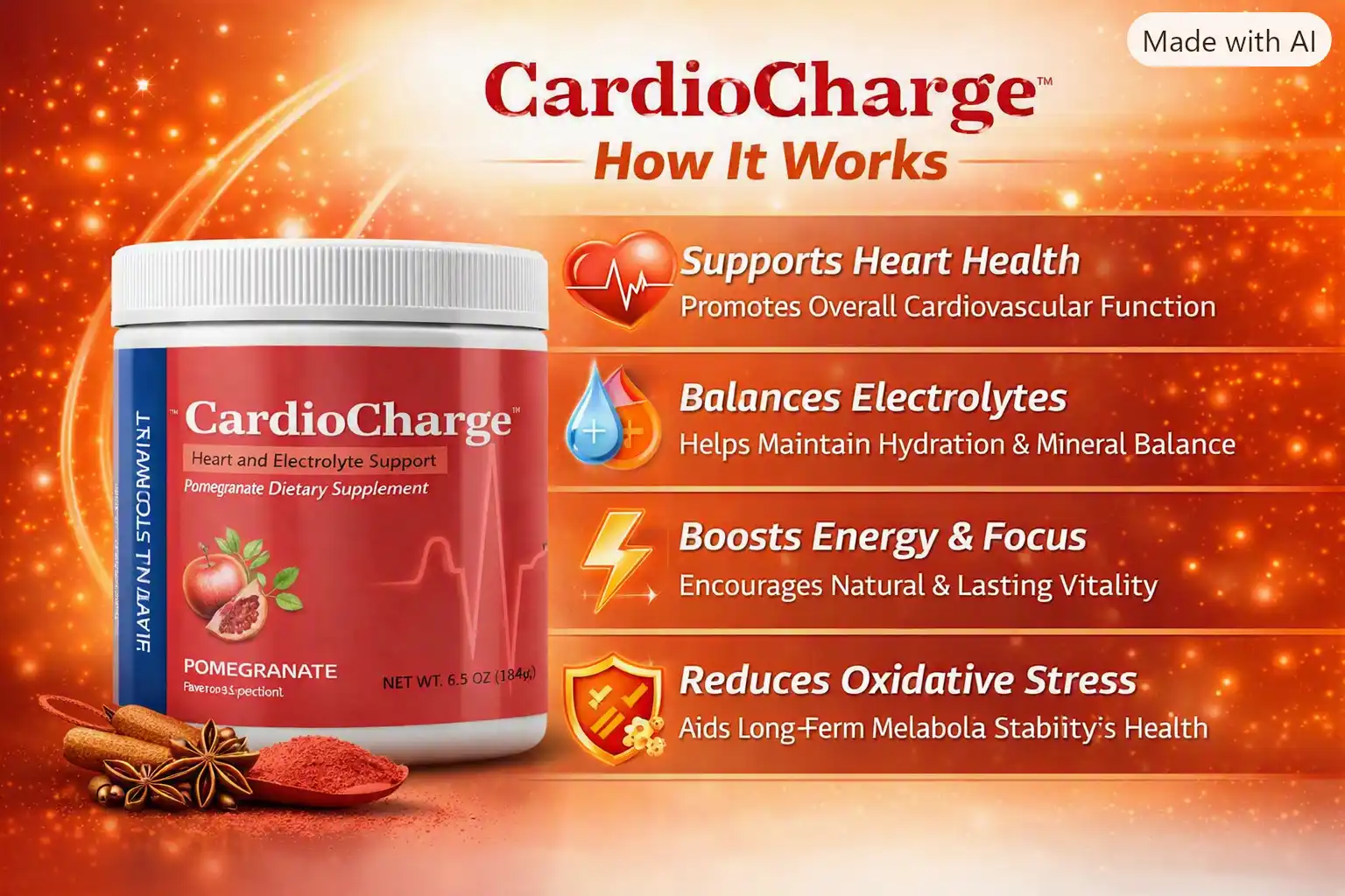 CardioCharge™ Heart Health Support