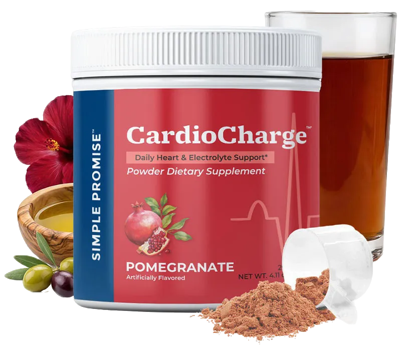 CardioCharge™ dietary supplement for heart health and cardiovascular support